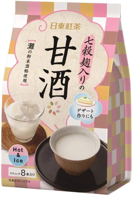 日東紅茶 七穀麹入りの甘酒 スティック 8本入り×3個のサムネイル