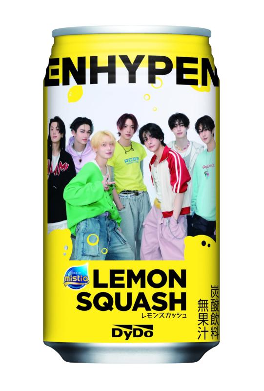ダイドードリンコ ミスティオENHYPEN（エンハイプン）レモンスカッシュ 黄色デザイン缶 350ml×24本のサムネイル