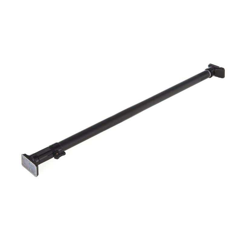 HEIAN SHINDO つっぱり棒 ジャッキ式超強力タイプ マットブラック 幅75~120cm 耐荷重50~30kg パイプ直..