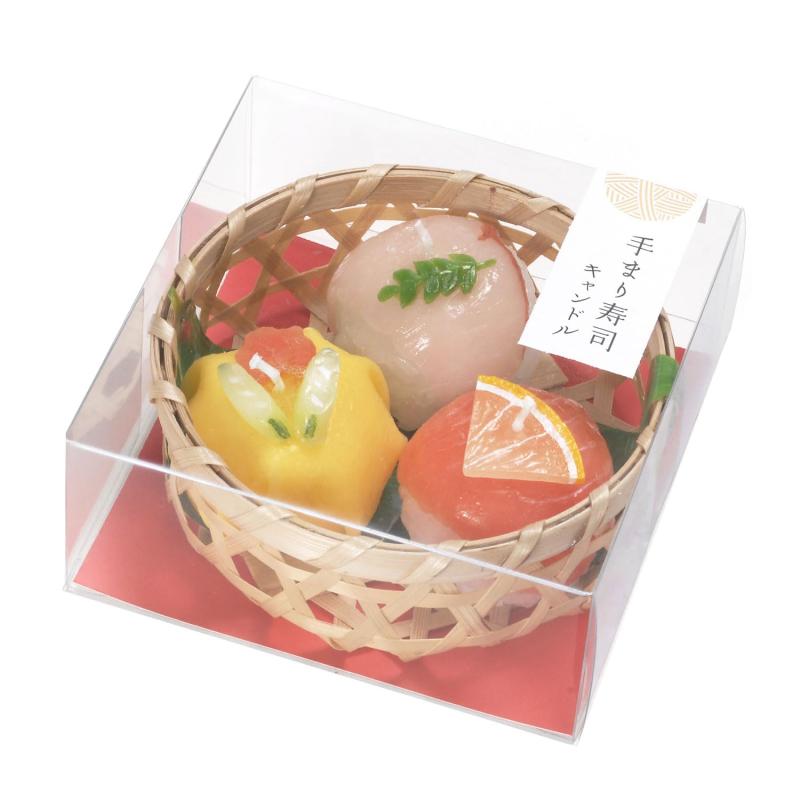 カメヤマ 手まり寿司キャンドル 好物キャンドル ローソク