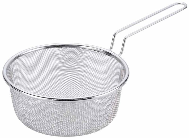 下村企販 ざる ゆであげザル 18cm 【日本製】 食洗機対応 鍋用 まとめて湯切り 14メッシュ 持ち手付き ..