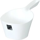 新輝合成 トンボ フロート 手桶 Ag 抗菌 乾きやすい 吊れる フック穴付 1.1L ホワイト ポリプロピレン 16×26.6×12.4cm 日本製(3)