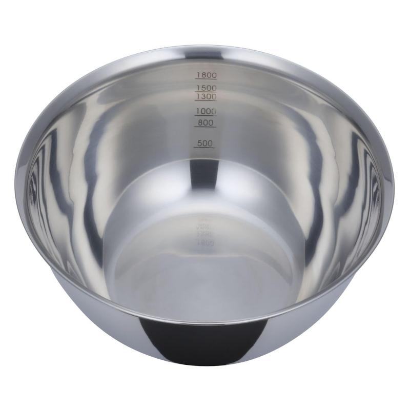 樂天商城 - 貝印 KAI 深型ボール NEW COOKDAY 目盛付 21cm DF5406