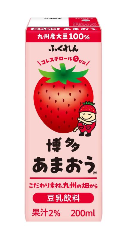 Rakuten - ふくれん 豆乳飲料博多あまおう 200ml ×24本