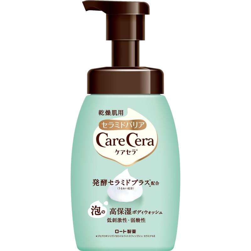 ケアセラ(CareCera) 泡の高保湿ボディウォッシュ ボディソープ ピュアフローラル 450ミリリットル (x 1)