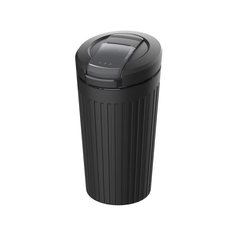 星光産業 EXEA 車内用品 灰皿 加熱式タバコソフトアッシュ ED-631 ブラック