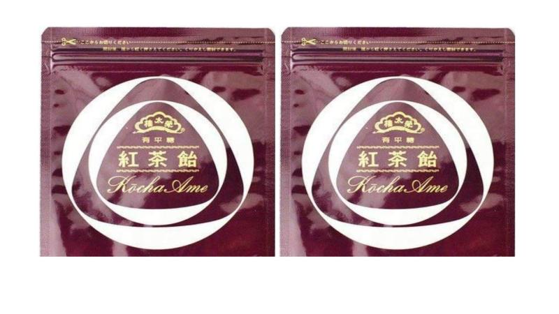 榮太樓飴 袋入 紅茶飴　×　2袋