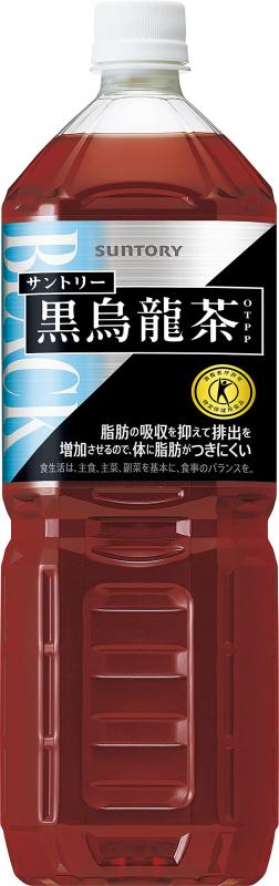 [トクホ] サントリー 黒烏龍茶 1.4L×8本