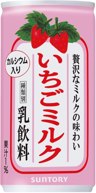 サントリー いちごミルク 190g×30本