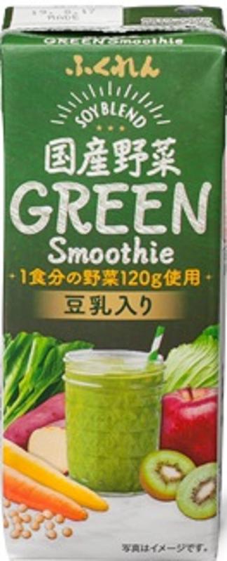 ふくれん 国産野菜グリーンスムージー （豆乳入り）200ml×24本