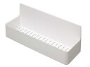 東和産業 浴室用ラック ホワイト 約28.3×9.4×11.2cm 磁着SQ マグネット バスポケット ワイド 39208(3)