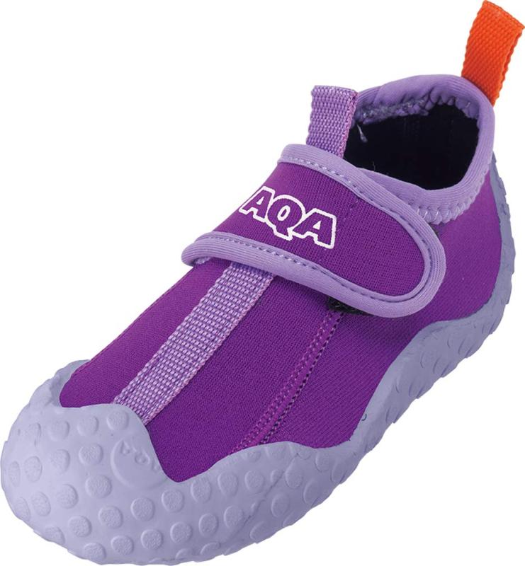 AQA(エーキューエー) マリンスポーツ ジュニア スノーケリングシューズ パープル 17cm KW-4473N