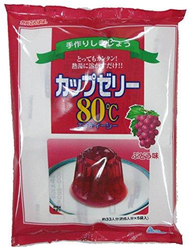 かんてんぱぱ カップゼリー ぶどう味100gX5袋