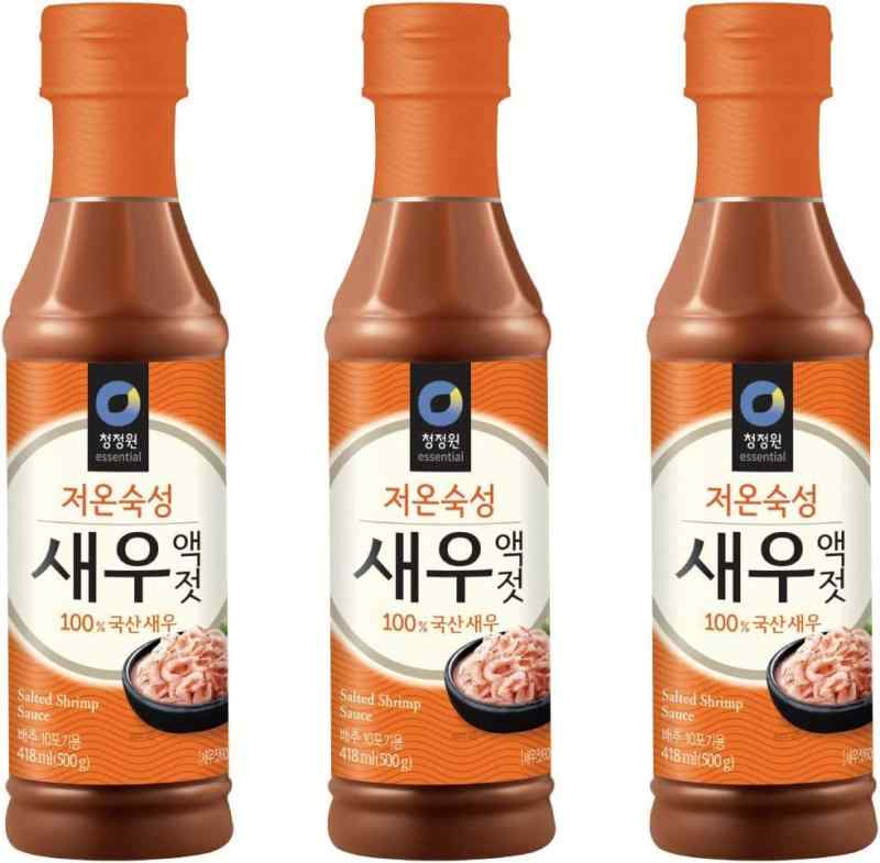 [O'Food]【えびエキス 500g 3本セット】 韓国 調味料セット エキス えび 韓国食品 韓国調味料 キムチ材料