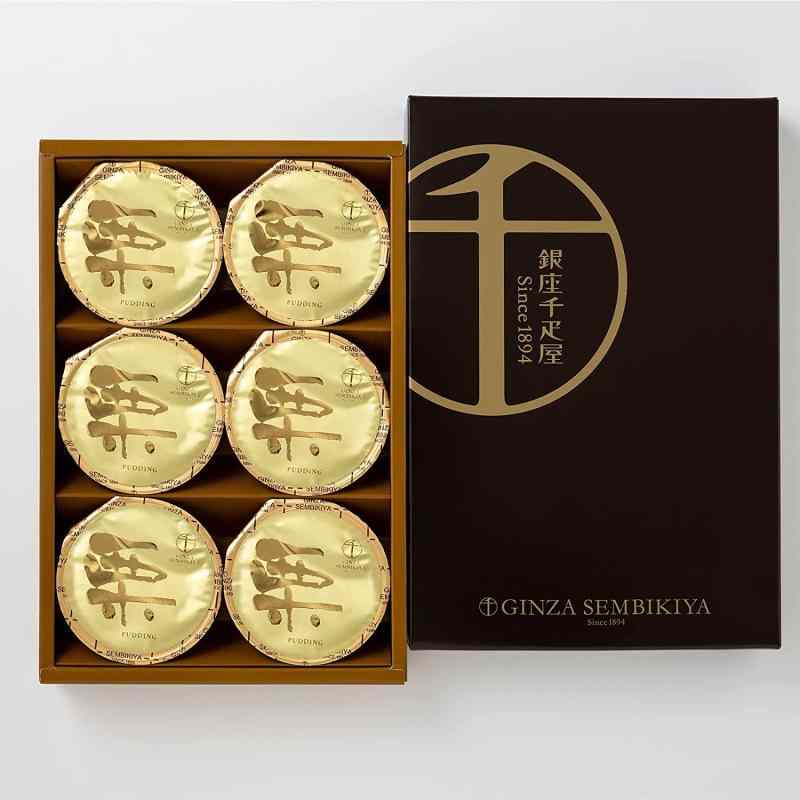 銀座千疋屋 マロンプリンB(6個) ギフト お菓子 栗 プリン 詰合せ