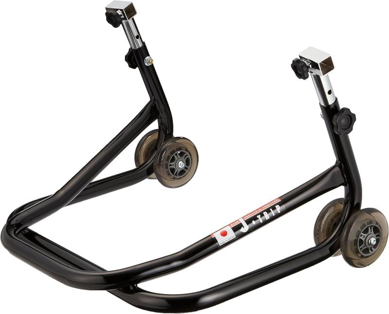 ジェイトリップ(J-TRIP) ショートローラースタンド(ホンタイ) ブラック JT-125BK メンテナンススタンドリヤ用バイクメンテナンススタンド本体のみです 別途スタンド受け等のパーツが必要黒