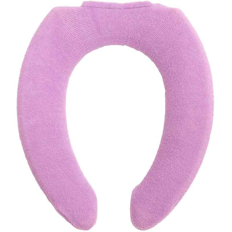 オカ(OKA) エトフトリア トイレ便座カバー U型専用 ピンク(北欧トイレタリー)サイズ：9cm×87cm×1cm素材：表面 アクリル100％、芯糸 ナイロン91％・ポリウレタン9％対応タイプ：U型生産国：中国不適合:洗浄・暖房機能がついているもの、前部分が割れていないO型便座には適合致しません。