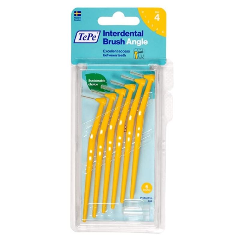 Rakuten - テペ(TePe) アングル歯間ブラシ 6本入×2個セット イエロー (0.7mm)