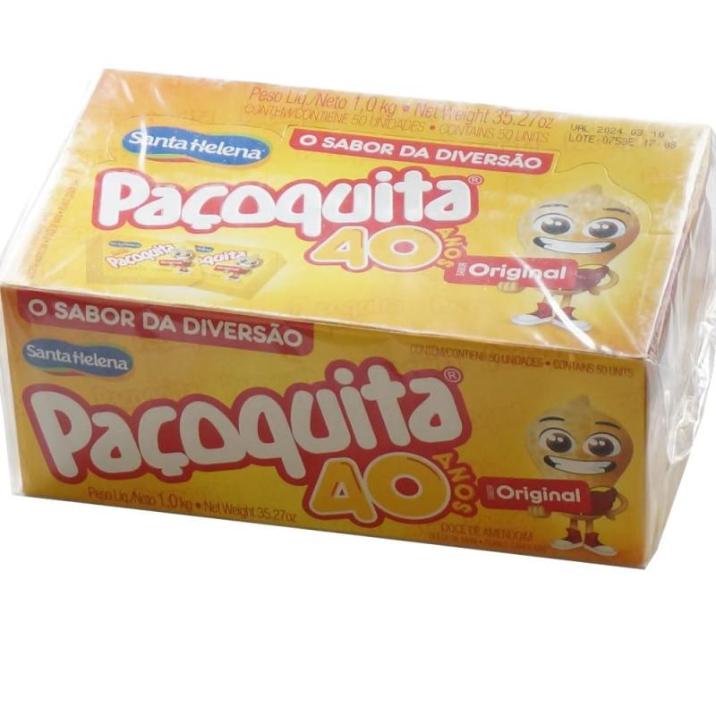 ピーナツ菓子/パソキッタ Pacoquita/1000g（20g×50個）/ブラジル