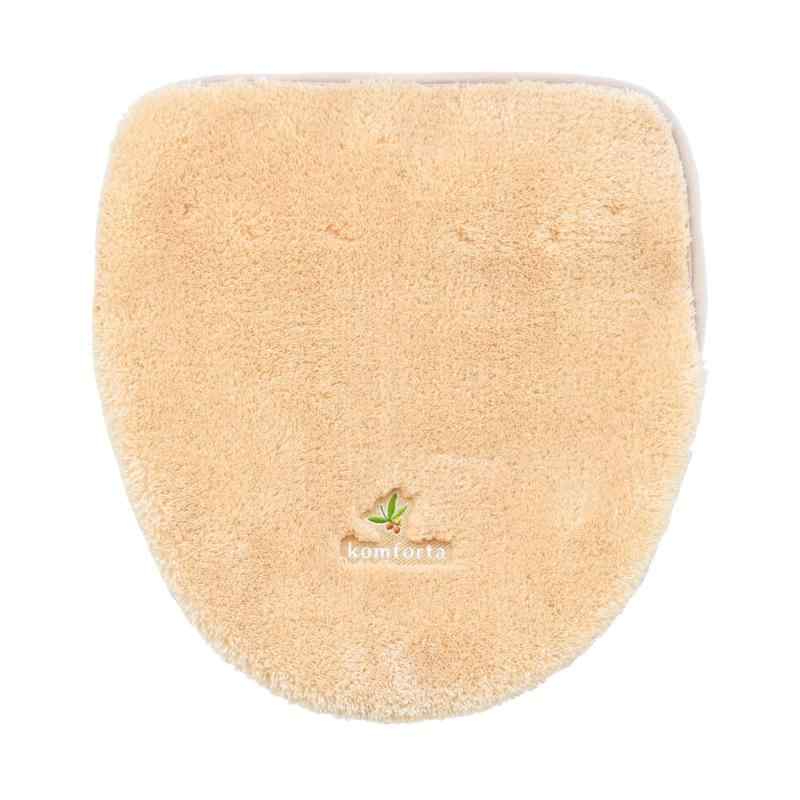 オカ(OKA) コムフォルタ6 トイレフタカバー ドレニモタイプ(兼用タイプ) ベージュ (シンプル かわいい カジュアル 無地)普通型トイレフタ・洗浄暖房型フタ兼用タイプ品質：アクリル65％・ポリエステル35%、吸着シート：アクリル樹脂生産国：中国装着可能サイズ:フタの厚み+長さが40~46cmまで装着可能装着可能サイズ:フタの厚み+長さが47~52cmまで奥に隙間があくが装着可能