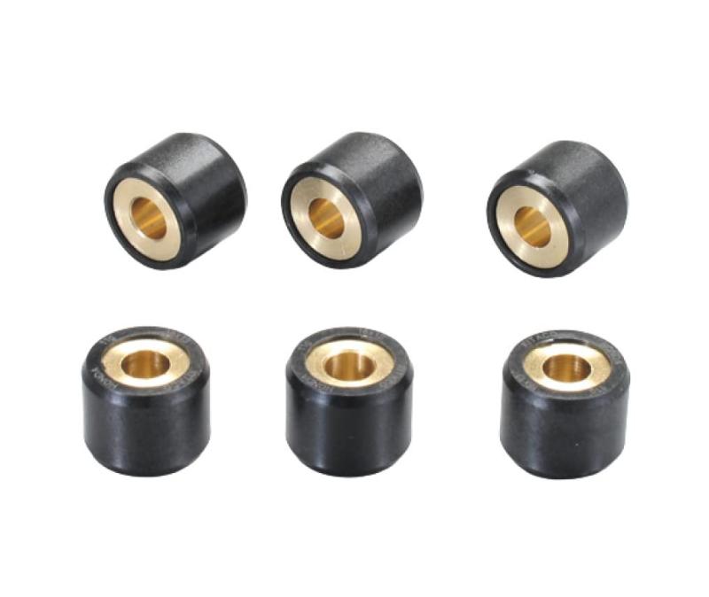 キタコ(KITACO) スーパーローラーセット(3.0g) ジョグ系/アクシス系/ビーノ等 462-0006030適合車種:ジョグ系 | ジョグアプリオ系 | アクシス系 | ビーノ 等 | 当社製パワードライブKITに適合 480-0405400(グランドアクシス100用)6ヶ1セットφ15.0×12.0エンジニアリングプラスチックを使用していますので、優れた耐熱性、高温での剛性、耐摩耗性に優れた、信頼性の高いウエイトローラーウエイトローラーは消耗品です。3000km毎に点検し、片減り、破損等がある場合は交換してください。駆動系に負担をかける走り方やチューニング度合いが高くなると消耗が早くなります。