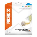 【パッケージ品】パシフィック(Pacific) PREMIUM POWER X プレミアムパワーX (1.27/1.32mm) 硬式テニス マルチフィラメントガ...