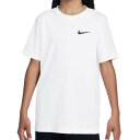 ナイキ(NIKE) 2025 SU ジュニア YTH Dri-FIT Legend レジェンド スウッシュ LBR 半袖Tシャツ FZ5198-100ホワイト(...