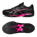 アシックス(Asics) メンズ PRESTIGELYTE4 プレステージライト 4 OC EXTRA WIDE オムニクレーコート用テニスシューズ 1043A014-001 ブラック×ガンメタル(24y3m)[次回使えるクーポンプレゼント]