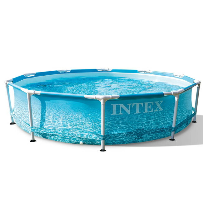 ＼17日から20日まで8%OFFクーポン／INTEX(インテックス) ビーチサイド メタルフレ...