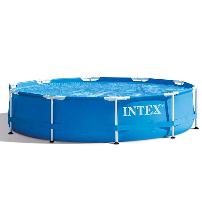 ＼4日〜12日8％OFFクーポン／INTEX(インテックス) メタルフレーム プール 10ft×30i...