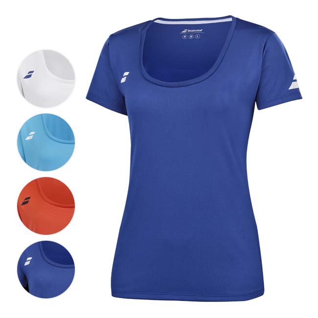 10日〜12日限定クーポン！バボラ(Babolat) 2024 ジュニア(ガールズ) PLAY プレー ゲームシャツ 3GP2011(24y2mテニス)[次回使えるクーポンプレゼント]