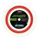 「ハイブリッド」「バドミントン」ヨネックス(YONEX) AEROBITE エアロバイト 縦0.67mm×横0.61mm 200mロール バドミントンガット BGAB-2(23y5m) 次回使えるクーポンプレゼント