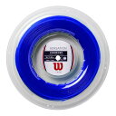 ウィルソン(Wilson) SENSATION センセーション 16(1.30mm) 200Mロール 硬式テニスガット マルチフィラメントガット WR83091...