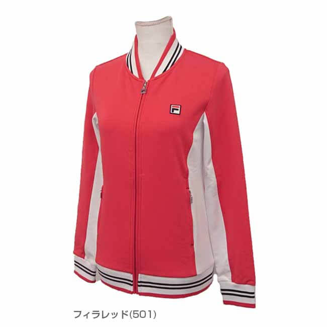 [USサイズ]フィラ(FILA) 2019 SS レディース ジョアナ スウェット ジャケット FLL191072(19y2mテニス)[次回使えるクーポンプレゼント]