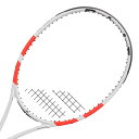 バボラ(Babolat) 2024 PURE STRIKE TEAM ピュアストライク チーム (285g) 海外正規品 硬式テニスラケット 101522-323 ホワイト×レッド×BK(24y2m)[NC][次回使えるクーポンプレゼント]