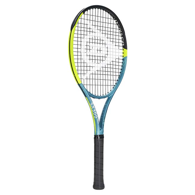 アミュゼスポーツの【マジッククーポン10%OFF対象】ダンロップ(DUNLOP) 2025 SX300 TOUR エスエックス300 ツアー (305g) 海外正規品 硬式テニスラケット DS22500ティール×イエロー(25y1m)[NC][次回使えるクーポンプレゼント]｜アングル2