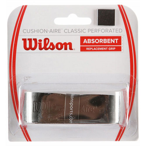 ウィルソン クッションエア クラシック パフォーテッド (Wilson Cushion-Aire Perforated Replacement Grip Black )WRZ4210