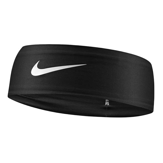 Rakuten - ＼6月3日20時から7日まで最大1000円クーポン／ナイキ(NIKE) ジュニア Dri-FIT フューリー ユース クラシック ヘッドバンド N1011706／BN3055-027ブラック×ホワイト(25y1m)[次回使えるクーポンプレゼント]