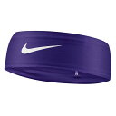 ナイキ(NIKE) ユニセックス Dri-FIT フューリー クラシック ヘッドバンド N1011706/BN3050-550コートパープル×ホワイト(25y1...