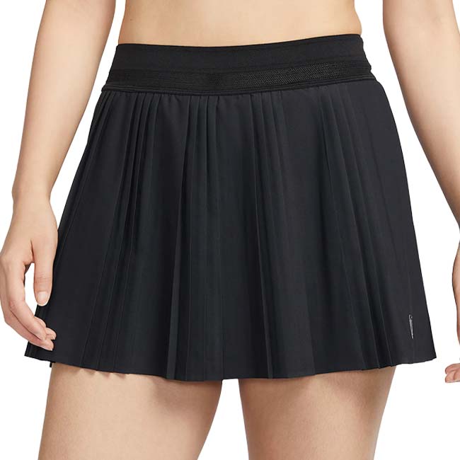 樂天商城 - ＼最大1500円クーポン！22日〜27日10時まで／【日本サイズ】ナイキ(NIKE) 2025 SP レディース コート Dri-FIT ADVTG ACE プリーツ ゲームスコート FZ6513-010BK×BK(25y1mテニス用ゲームウェア)[次回使えるクーポンプレゼント]