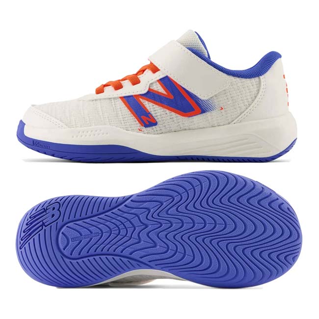 ニューバランス(new balance) 2023 ジュニア 996 V5 JNR オールコート用テニスシューズ KCV996B5-ホワイト(23y2m)[次回使えるクーポンプレゼント]