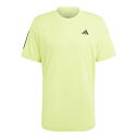 【日本サイズ】アディダス(adidas) メンズ CLUB クラブ スリーストライプス 半袖Tシャツ MLE72-IA9572 パルスライム(23y9mテニス)...