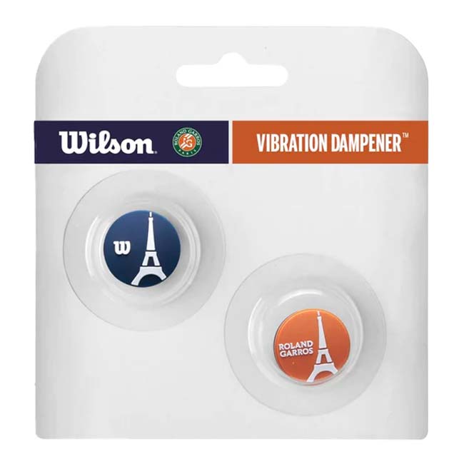 【ブラックフライデー2BUY 8%OFF】在庫処分特価】ウィルソン(Wilson) ROLAND GARROS ローランギャロス エッフェル塔 振動止め 2個入...