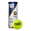 ウィルソン(Wilson) 2023 ローランギャロス CLAY テニスボール 3球入り 全仏オープン 公式球 WRT125000(23y5m)[次回使えるクー...