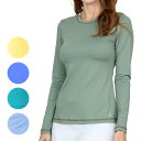 売尽しセール！30%OFF】「USサイズ」Sofibella(ソフィベラ) レディース UV Colors UVカラー 無地 長袖Tシャツ 7013(22y11mテニス)[次回使えるクーポンプレゼント]