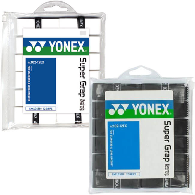 グリップテープ ヨネックス(YONEX) ウェットスーパーグリップテープ オーバーグリップ 12本入り AC102-12EX(19y11m)[次回使えるクーポンプレゼント]