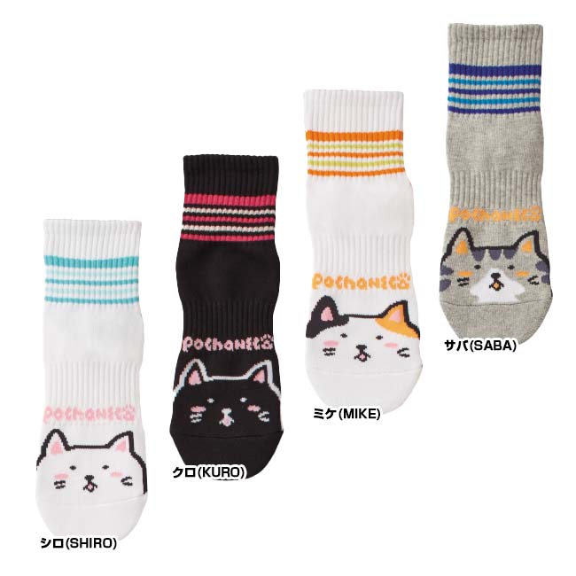 ＼18日〜22日！決算祭4弾8％OFFクーポン／ゴーセン(Gosen) レディース ぽちゃ猫 po...