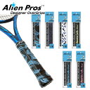 グリップテープ 25日24時間限定15％OFFクーポン！[ウェット1本入]Alien Pros(エイリアン プロス) デザイナー テニス グリップテープ ウェット タイプ C-TAC CT-TE-1(19y10m)[次回使えるクーポンプレゼント]