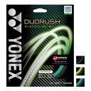 「オールラウンド」「ハイブリッド」ヨネックス(YONEX) 2022 DUORUSH デュオラッシュ 軟式 ソフトテニスガット SGDR(22y7m)[次回使えるクーポンプレゼント]