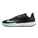 在庫処分特価】【並行輸入品】ナイキ(NIKE) ジュニア コート ヴェイパーライト HC ハードコート用テニスシューズ DC3432-005 BK×ミントF×D...